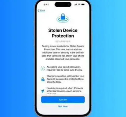 夹江苹果授权维修店分享被盗设备保护功能开启方法 