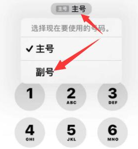 夹江苹果14维修店分享iPhone 14 Pro Max使用副卡打电话的方法 